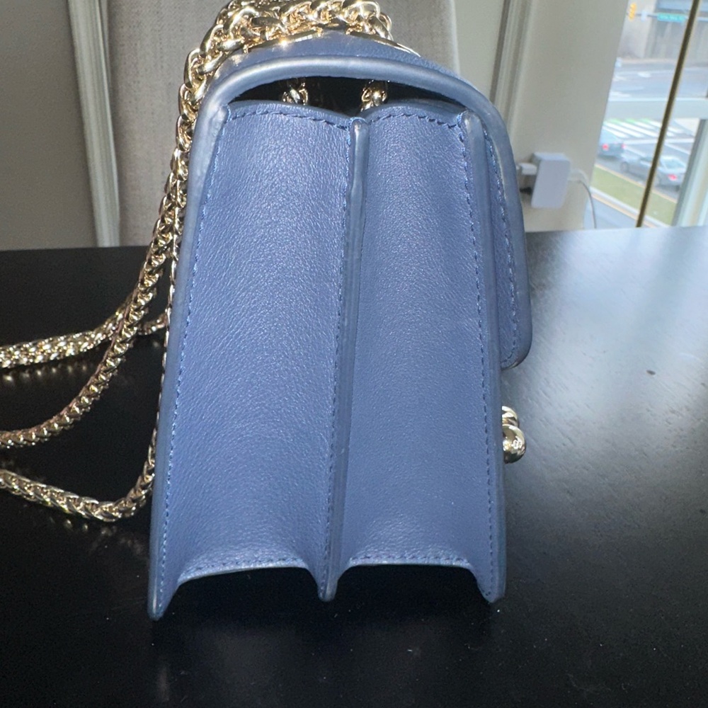 Strathberry East/West Navy Shoulder Bag - Picture 2 of 11